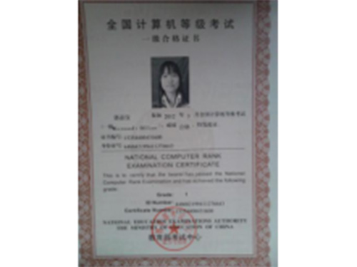 计算机等级证